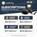 SUBSCRIPTIONS LandAirSea GPS tracker with user-friendly mobile app interface for real-time vehicle and asset tracking.